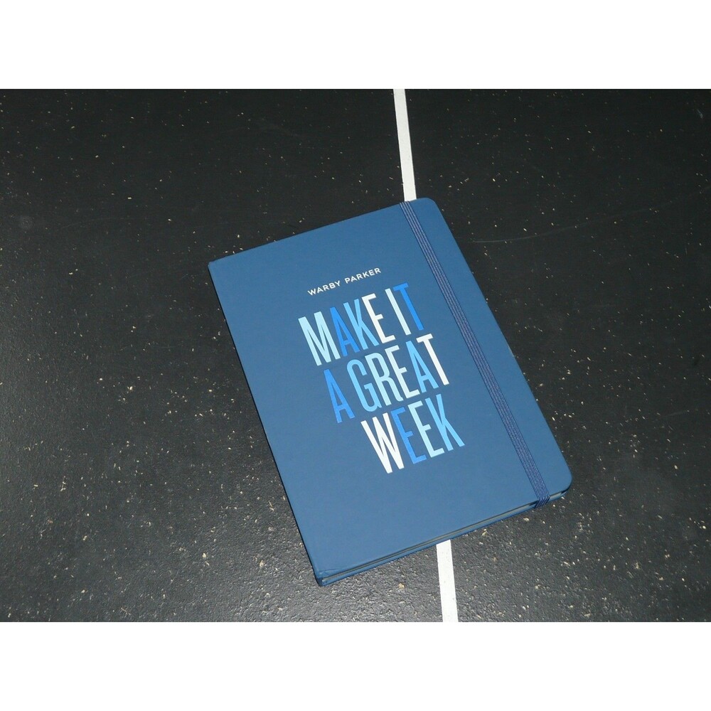 Warby Parker - Make It a Great Week - Planner / Journal / Calendar / Notes